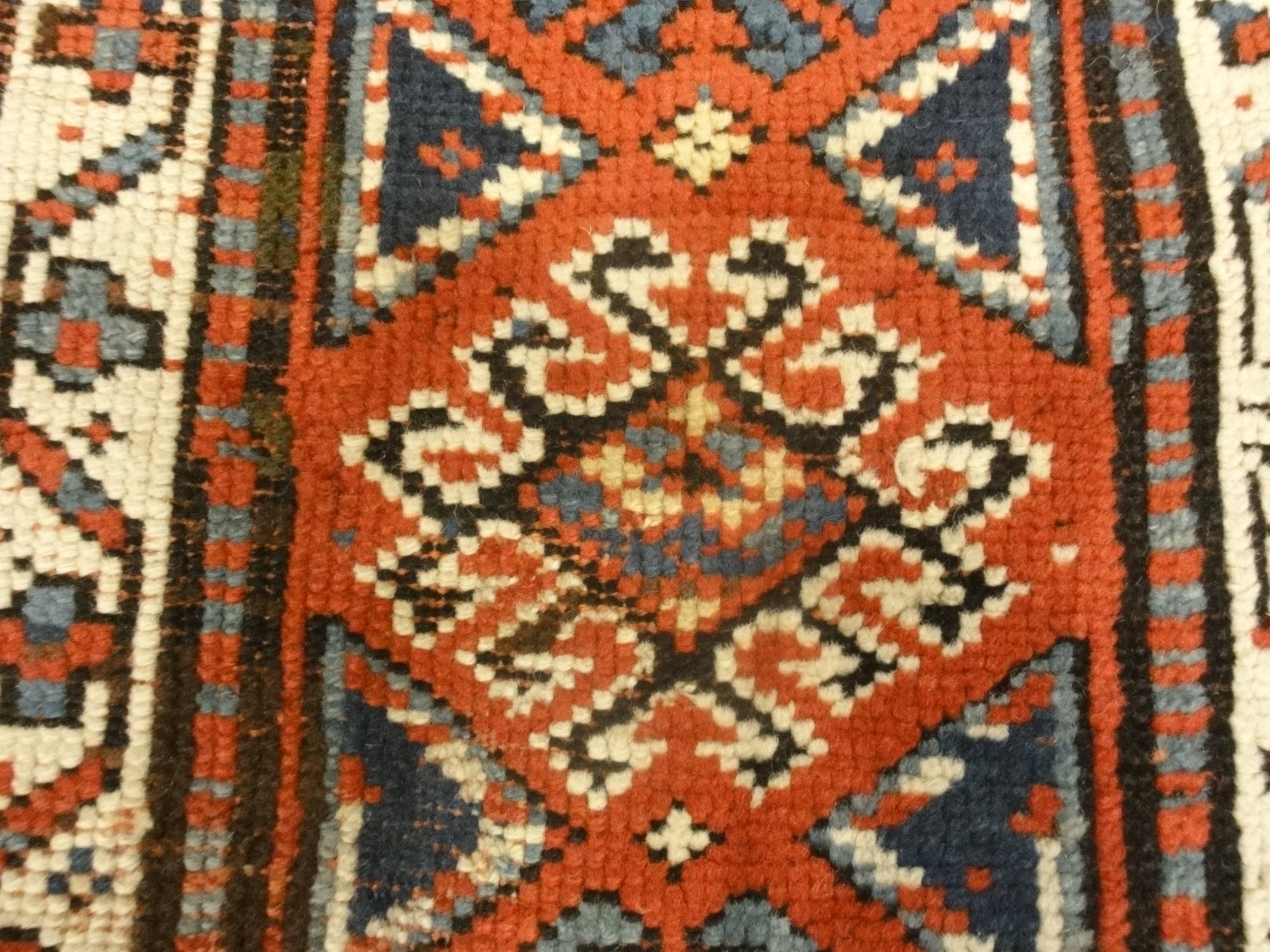 Antique Caucasian Botteh Rug 30343