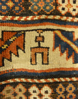 Antique Shirvan Runner Rug. A piece of authentic antique genuine woven carpet art sold by Santa Barbara Design Center, Rugs and More.