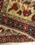 Antique Mughal Indian Emperial Rug. A piece of genuine authentic antique woven carpet art sold by Santa Barbara Design Center, Rugs and More.