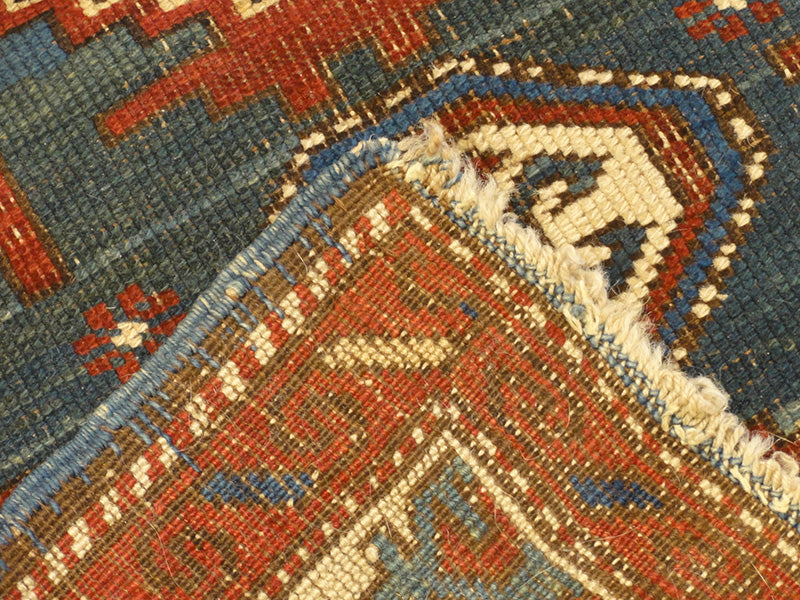 31562 Antique Lesghi Star Kuba Rug