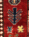 37887 Antique Kazak Karachof (Karachov) Rug