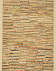 Leesa Modern Organic Stripes Runner Rug. Ziegler and Company in collaboration with designer Leesa Wilson Goldmuntz in Santa Barbara, California.
