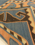 Antique Caucasian Avar Kelim Rug with Dragon and Phoenix