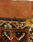 Antique Khamseh Bag Face. Rugs & More in the Santa Barbara Design Center. This is a made from fine craftsmanship and lustrous wool.