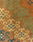Unique Colorful Circa 1890s Beluch. A piece of genuine authentic woven carpet art sold by Santa Barbara Design Center Rugs and More.