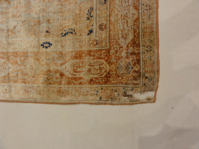 Rare 1800s Classical Silk Tabriz from Northwest Persia 30033