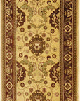 Ziegler and Co Pak Oushak Runner. Designed by Michael Kourosh and woven by Ziegler & Company. Sold by Santa Barbara Design Center, Rugs and More.