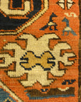 30538 Antique Rare Cloudband Caucasian Chondzoresk Rug