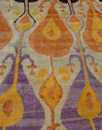 43786 Finest Silk Ikat Rug