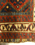 Antique Persian Jaf Kurd Rug Circa 1880. A piece of genuine authentic woven carpet art sold by Santa Barbara Design Center Rugs and More.