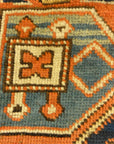 30538 Antique Rare Cloudband Caucasian Chondzoresk Rug