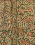 30637 Rare Antique Mughal Palampore Textile with written cartouches