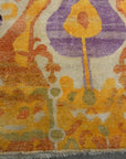 43786 Finest Silk Ikat Rug