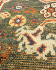 Antique Turkish Bergama Rug. A piece of genuine woven carpet art sold by the Santa Barbara Design Center and Rugs and More.