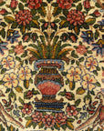 Antique Persian Garden of Paradise Kerman Rug Genuine Authentic Intricate Woven Carpet Art Santa Barbara Design Center Rugs and More