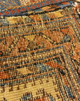 Antique Botteh Afshar Bagface. A piece of antique woven carpet art sold by Santa Barbara Design Center Rugs and More in Santa Barbara, California.