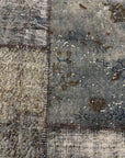 27612-1 Unique Antique Patchwork Grey