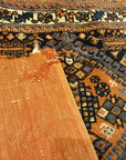 Antique Afshar Bag Circa 1880 Perfect Condition. A piece of genuine authentic antique woven carpet art sold by Santa Barbara Design Center Rugs and More