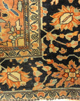 30108 Small Antique Persian Sarouk Farahan