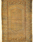 Circa 1700 Antique Kircehir Classic Turkish Rug Genuine Authentic Woven Carpet Art Santa Barbara Design Center Rugs and More