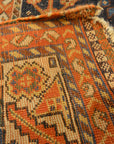 Antique Persian Qashqai 19th Century Rug Genuine Authentic Intricate Woven Carpet Art Santa Barbara Design Center Rugs and More