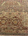 28271 Rare important Kermanshah in a Safavid Design with Garden of Paradise and wild animls and Mythical creatures and dragons. woven ca.1850 or earlier