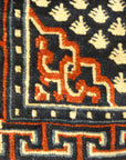 Beautiful Antique Tibetan Rug Woven Circa 1880 Genuine Woven Carpet Art All Handmade in Tibet Santa Barbara Design Center and Rugs and More