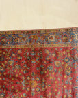 30043 Antique Silk Kashan Rug master Atashoghlou