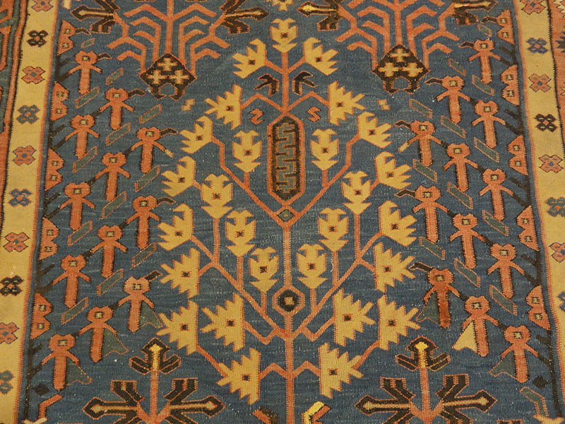 Fine Antique Avar Kelim Rug - Rugs & More - Santa Barbara Design Center
