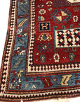 37887 Antique Kazak Karachof (Karachov) Rug