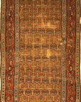 Antique Kurdish Rug ca 1880. A piece of genuine authentic antique woven carpet art sold by Santa Barbara Design Center, Rugs and More.