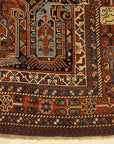 31636 Antique Khamseh botteh Signed and Dated