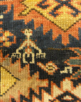 Antique Shirvan Runner Rug. A piece of authentic antique genuine woven carpet art sold by Santa Barbara Design Center, Rugs and More.