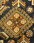 Antique Persian Afshar Rug Circa 1880. A piece of genuine authentic woven carpet art sold by Santa Barbara Design Center Rugs and More.