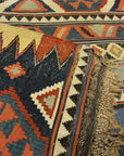 Antique Fine Shirvan Rug. A piece of genuine antique woven carpet art sold by Santa Barbara Design Center, Rugs and More in Santa Barbara, California.