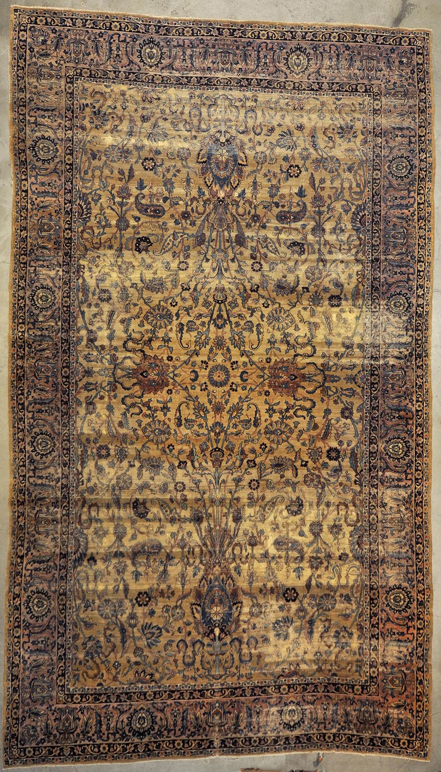 Antique Kerman Ravar | Rugs & More | Santa Barbara Design Center |