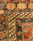 Fine Antique Shirvan Woven by an Armenian Girl. A piece of genuine authentic woven carpet art sold by the Santa Barbara Design Center Rugs and More.