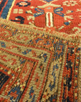 Rare Turkish Oushak Meditation Piece Circa 1800s. A very rare beautiful rug. Genuine woven carpet art sold by Santa Barbara Design Center, Rugs and More.