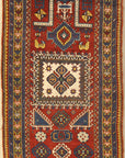 Antique kazak rugs prayer caucasian Santa barbara design center