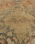 Antique Silk Turkish Kaysari Rug. A piece of genuine, woven carpet art sold by the Santa Barbara Design Center, Rugs and More.