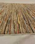 30684 Ziegler & Co. Leesa Organic Modern Stripes long Runner Rug