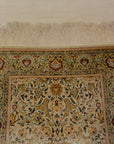 Antique Silk Hereke Turkish with Gold Thread