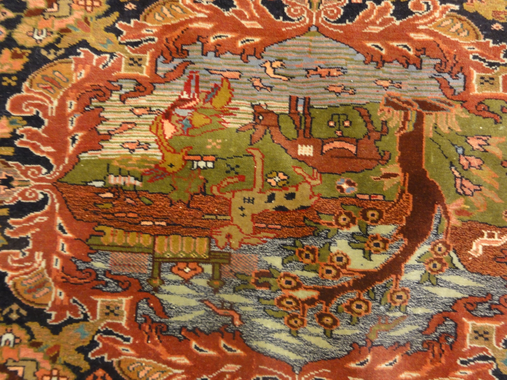 32321 Antique Quchan Rug