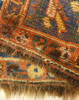 Antique Afshar Traditional Boteh Rug. A piece of genuine authentic antique woven carpet art sold by Santa Barbara Design Center, Rugs and More.