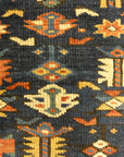 30522 Antique Chichi Kuba Rug Circa 1880