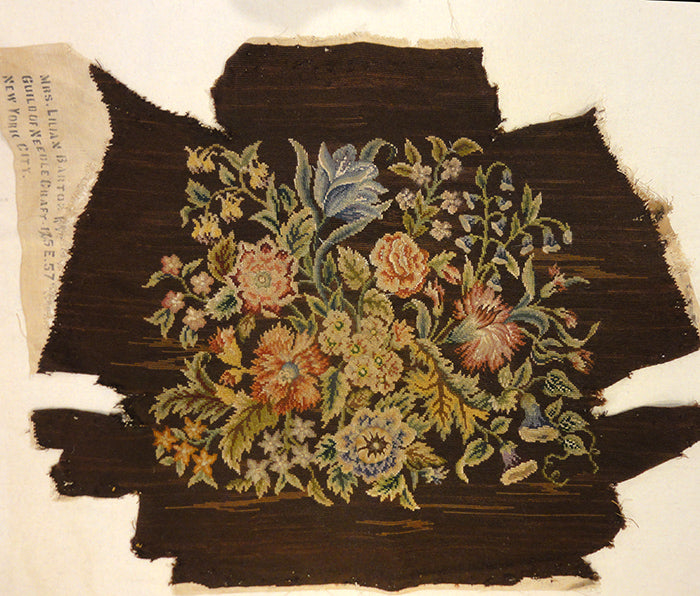 Needlepoint Chair Covering | Rugs & More| Santa Barbara Design Center