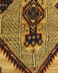 28910 Antique Sarab camel hair collectable rug