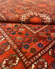 Folded Antique Sari, Texture and Detail