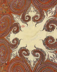 Antique Finest 1700s Persian Pashmina Kashmiri Shawl. Antique woven carpet art sold by Santa Barbara Design Center Rugs and More in Santa Barbara California
