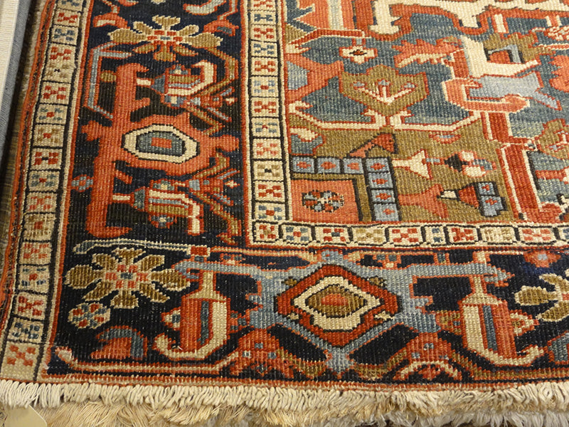 28411 Rare Antique Serapi